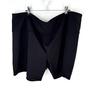 Maurices Women’s Stretch Black Bike Shorts Cycling Yoga Athletic 3X Casual